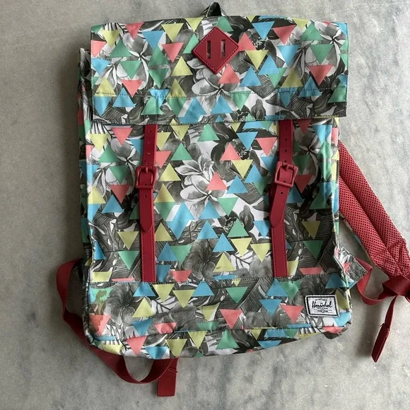 Herschel Supply Company Multicolor Backpack Herschel Supply Co. Mini Backpack | Airline International  main image 4
